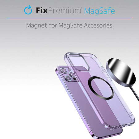 FixPremium - Magnet pre MagSafe Pro, čierna