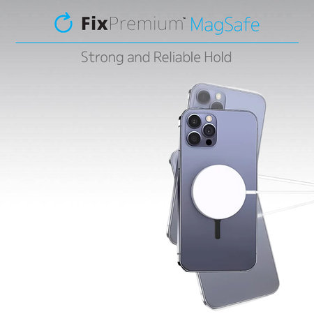 FixPremium - Magnet pre MagSafe Pro, strieborná