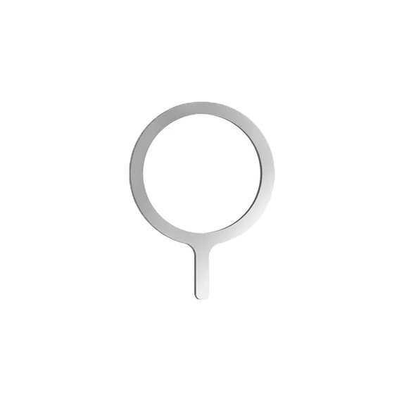FixPremium - Magnet pre MagSafe Ultra, strieborná