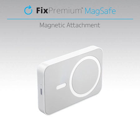 FixPremium - MagSafe PowerBank so Stojanom 10 000mAh, čierna