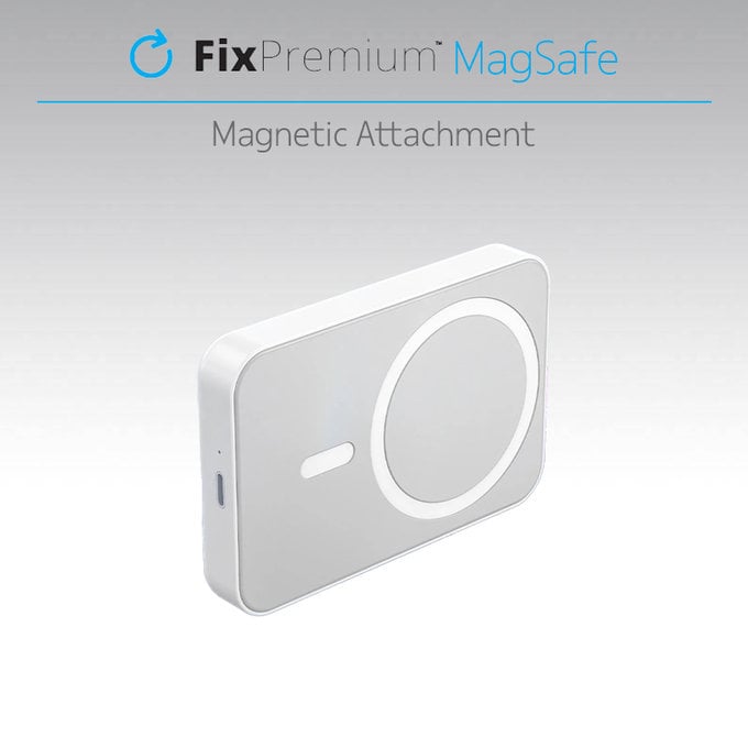 FixPremium - MagSafe PowerBank so Stojanom 10 000mAh, čierna