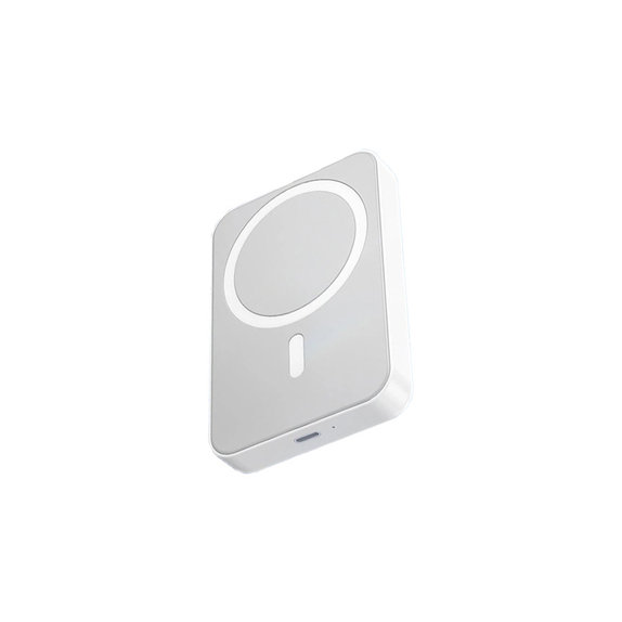 FixPremium - MagSafe PowerBank so Stojanom 10 000mAh, biela