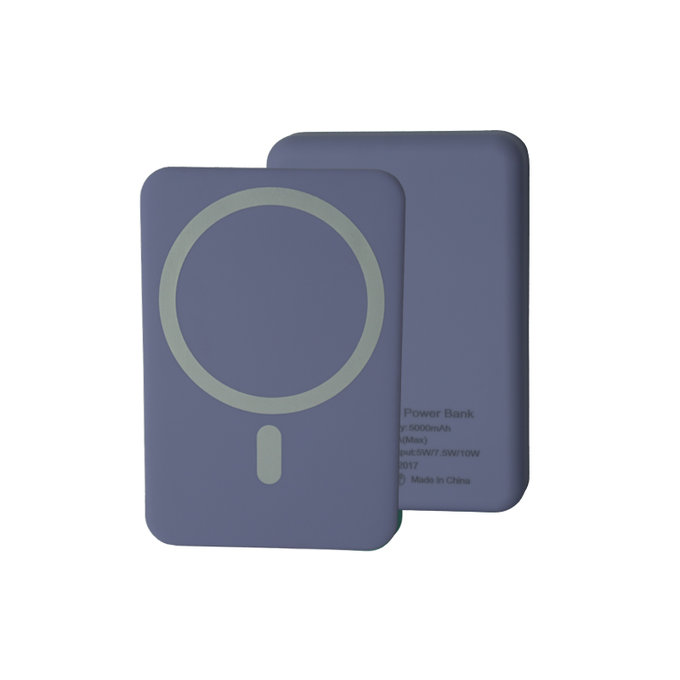 FixPremium - MagSafe PowerBank 5000mAh, fialová