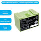 iRobot Roomba e-series, i-series - Batéria ABL-D1, 4624864, ABL-D2 Li-Ion 14.4V 3000mAh