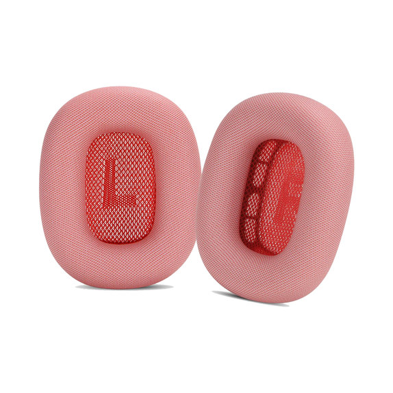 Náhradné Náušníky pre Apple AirPods Max (Eco-Leather), červená