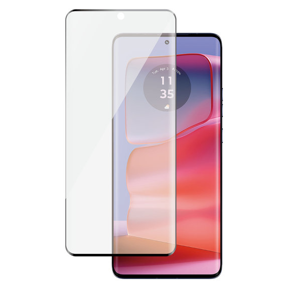 Tvrdené sklo UWF pre Motorola Edge 50 Pro, Čierna, SAFE by PanzerGlass