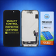 Displej Soft OLED pre iPhone 15, Dotykové sklo s rámom, FixPremium