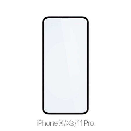 FixPremium FullCover Glass - Tvrdené Sklo pre iPhone X, XS a 11 Pro (10 Pack)