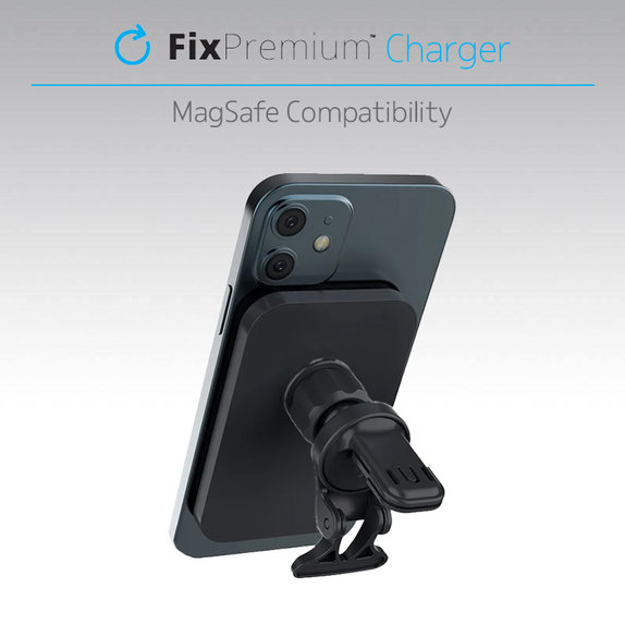 FixPremium - Autonabíjačka s MagSafe V2, biela