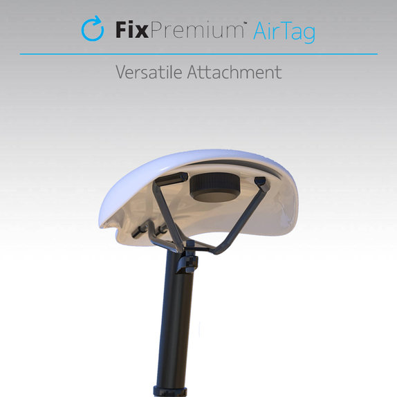 FixPremium - Ochranná krytka pre AirTag, čierna