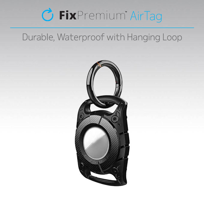 FixPremium - AirTag Obojok pre Psy a Mačky, modrá