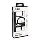 SBS - Puzdro Mag Frame kompatibilné s MagSafe pre iPhone 15 Pro, čierna