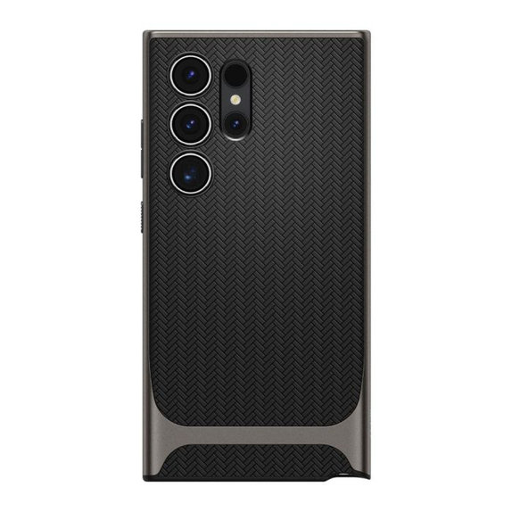 Spigen - Puzdro Neo Hybrid pre Samsung Galaxy S24 Ultra, Gunmetal