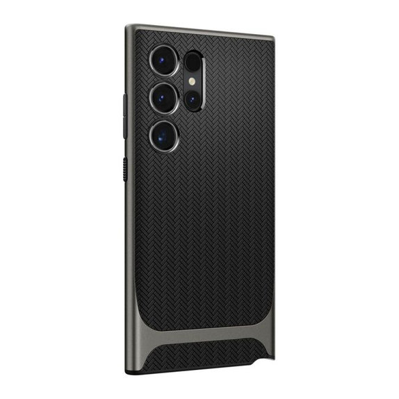 Spigen - Puzdro Neo Hybrid pre Samsung Galaxy S24 Ultra, Gunmetal