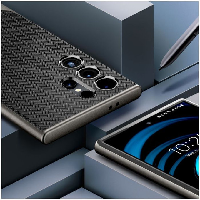 Spigen - Puzdro Neo Hybrid pre Samsung Galaxy S24 Ultra, Gunmetal