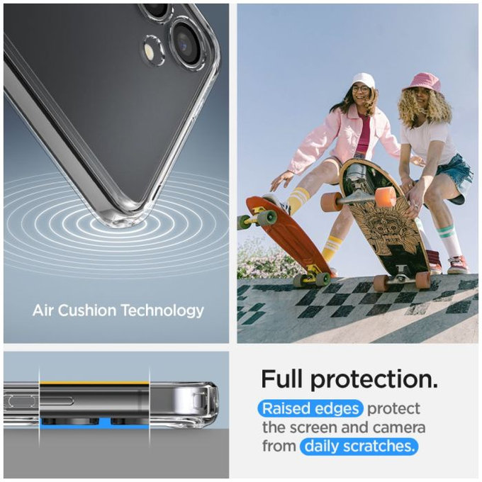 Spigen - Puzdro Ultra Hybrid pre Samsung Galaxy S24 Plus, Crystal Clear