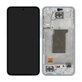 Samsung Galaxy A35 A356B - LCD Displej + Dotykové Sklo + Rám (Awesome Iceblue) TFT