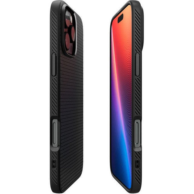 Spigen - Puzdro Liquid Air pre iPhone 16 Pro Max, matte black