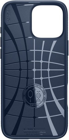 Spigen - Puzdro Liquid Air pre iPhone 16 Pro Max, navy blue