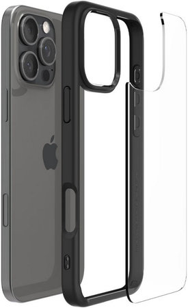 Spigen - Puzdro Ultra Hybrid pre iPhone 16 Pro Max, matte black