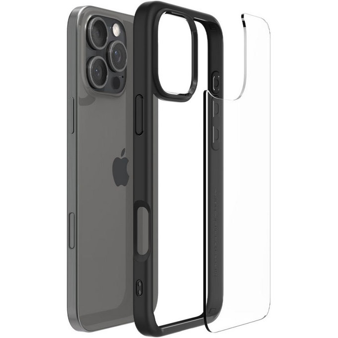 Spigen - Puzdro Ultra Hybrid pre iPhone 16 Pro Max, matte black