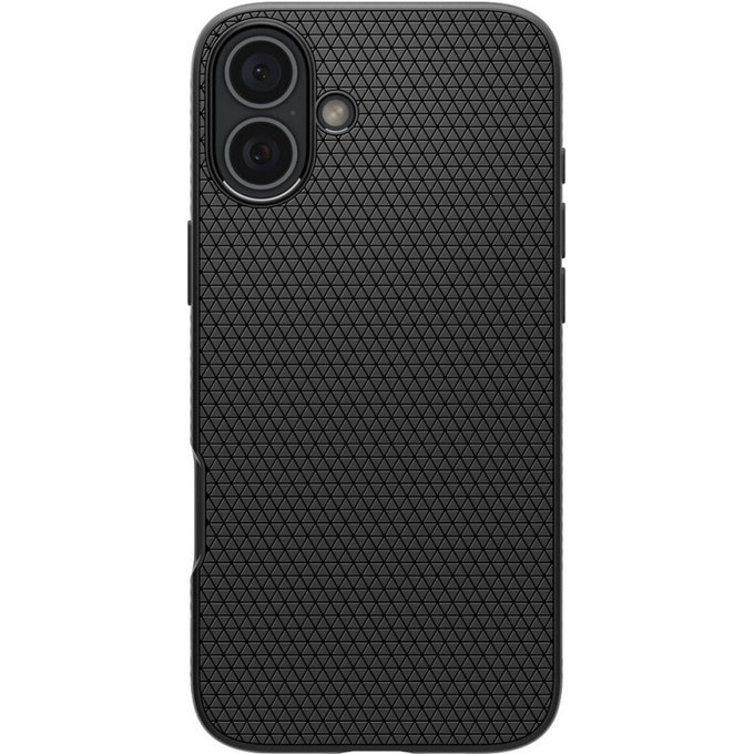Spigen - Puzdro Liquid Air pre iPhone 16 Plus, matte black