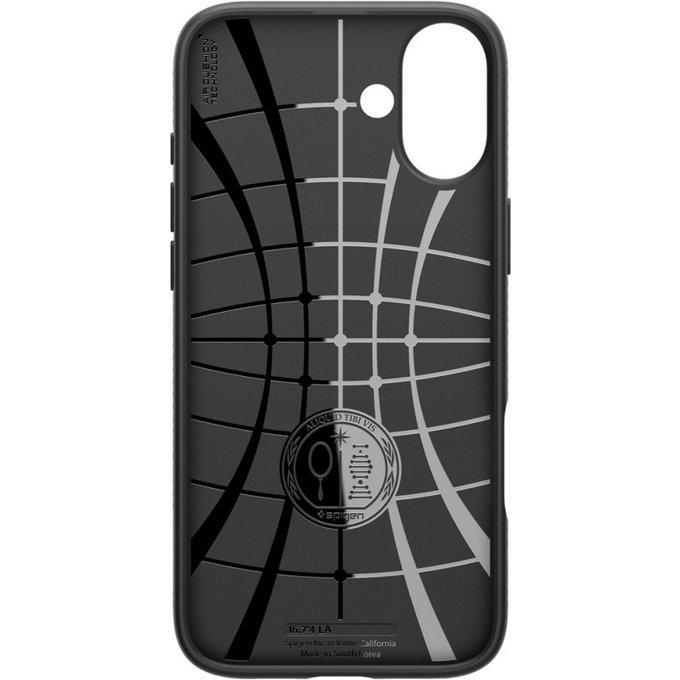 Spigen - Puzdro Liquid Air pre iPhone 16 Plus, matte black