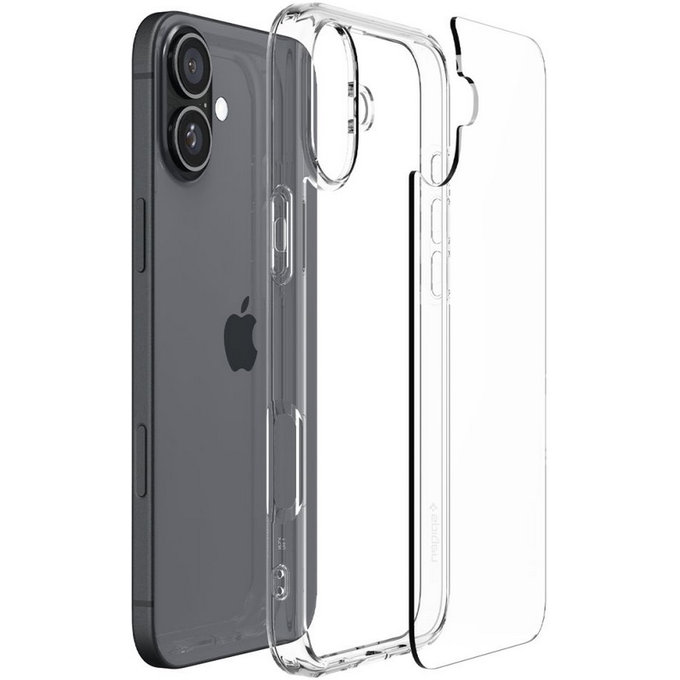 Spigen - Puzdro Ultra Hybrid pre iPhone 16 Plus, crystal clear