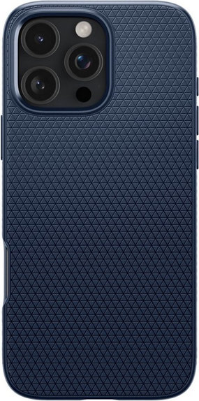 Spigen - Puzdro Liquid Air pre iPhone 16 Pro, navy blue