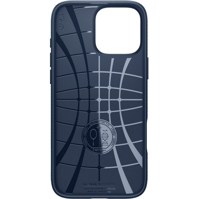 Spigen - Puzdro Liquid Air pre iPhone 16 Pro, navy blue