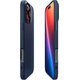 Spigen - Puzdro Liquid Air pre iPhone 16 Pro, navy blue