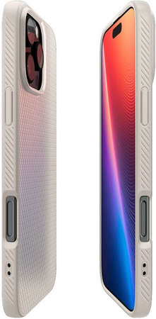 Spigen - Puzdro Liquid Air pre iPhone 16 Pro, natural titanium