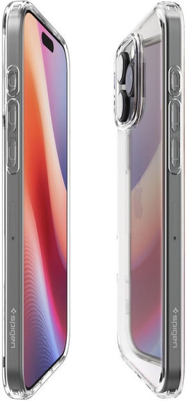 Spigen - Puzdro Ultra Hybrid pre iPhone 16 Pro, crystal clear