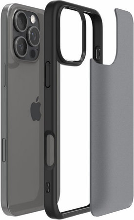 Spigen - Puzdro Ultra Hybrid pre iPhone 16 Pro, frost black