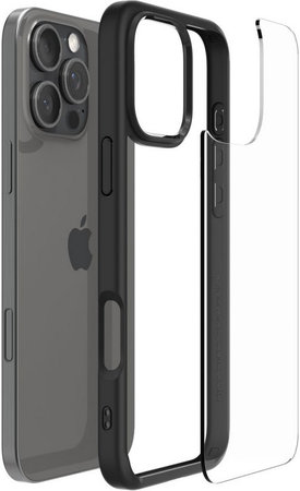 Spigen - Puzdro Ultra Hybrid pre iPhone 16 Pro, matte black