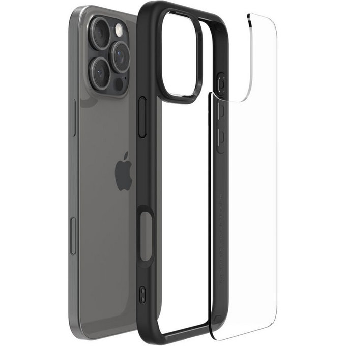 Spigen - Puzdro Ultra Hybrid pre iPhone 16 Pro, matte black