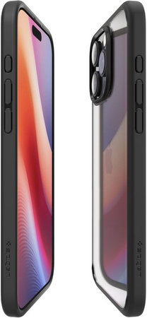 Spigen - Puzdro Ultra Hybrid pre iPhone 16 Pro, matte black