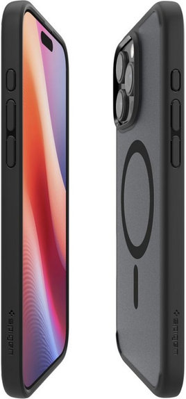 Spigen - Puzdro Ultra Hybrid s MagSafe pre iPhone 16 Pro, frost black