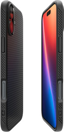 Spigen - Puzdro Liquid Air pre iPhone 16, matte black