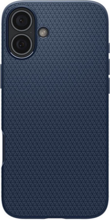 Spigen - Puzdro Liquid Air pre iPhone 16, navy blue
