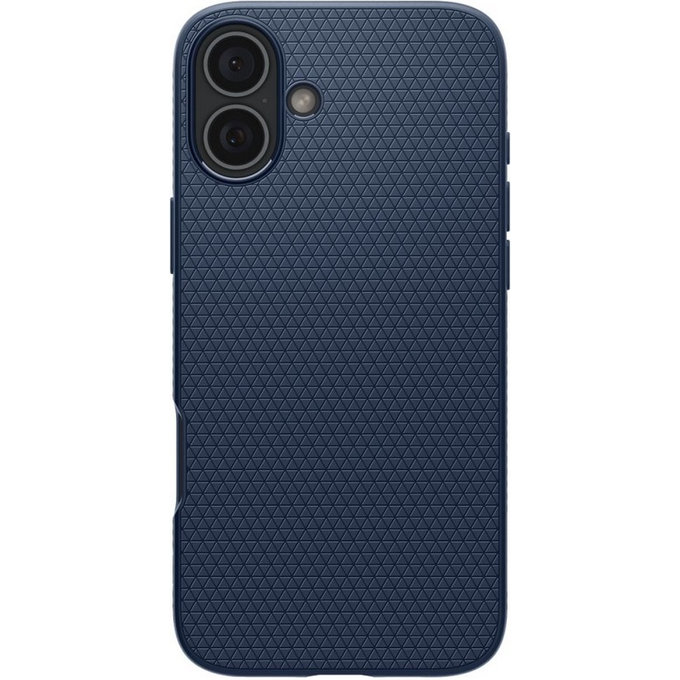 Spigen - Puzdro Liquid Air pre iPhone 16, navy blue