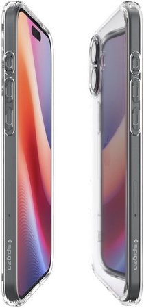 Spigen - Puzdro Ultra Hybrid pre iPhone 16, crystal clear