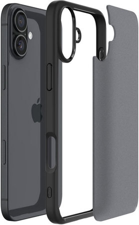 Spigen - Puzdro Ultra Hybrid pre iPhone 16, frost black