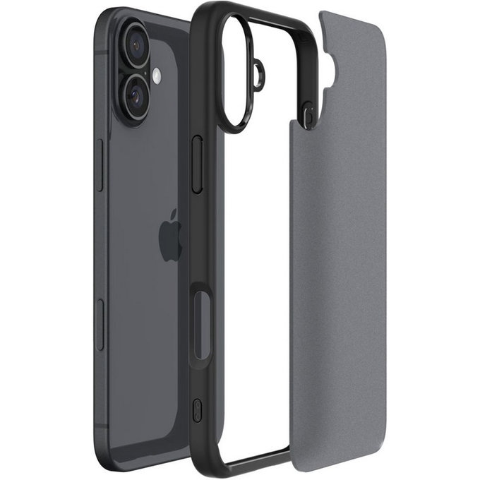 Spigen - Puzdro Ultra Hybrid pre iPhone 16, frost black