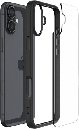 Spigen - Puzdro Ultra Hybrid pre iPhone 16, matte black