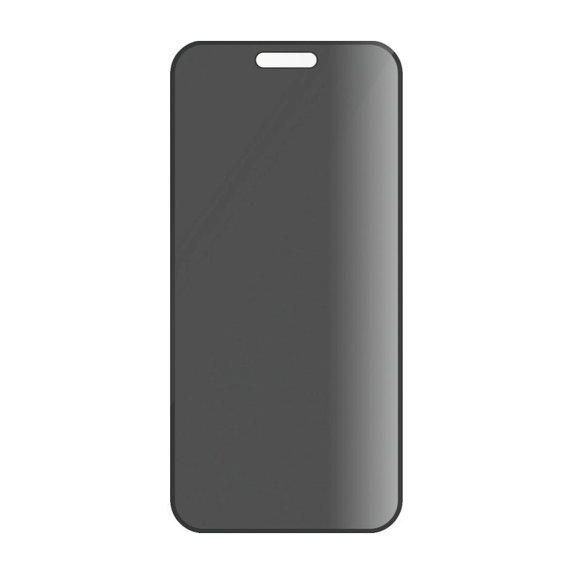 Tvrdené sklo UWF Privacy s aplikátorom pre iPhone 16/15, Čierna, PanzerGlass