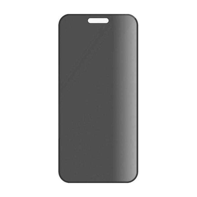 Tvrdené sklo UWF Privacy s aplikátorom pre iPhone 16/15, Čierna, PanzerGlass