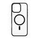 Puzdro HardCase s MagSafe pre iPhone 16 Pro Max, Čierna, PanzerGlass