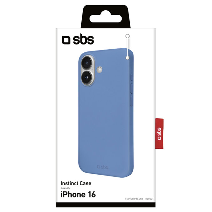 SBS - Puzdro Instinct pre iPhone 16, modra