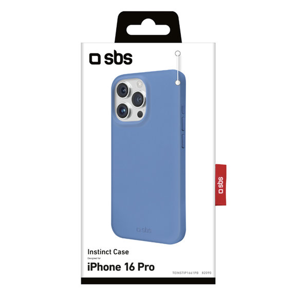 SBS - Puzdro Instinct pre iPhone 16 Pro, modra